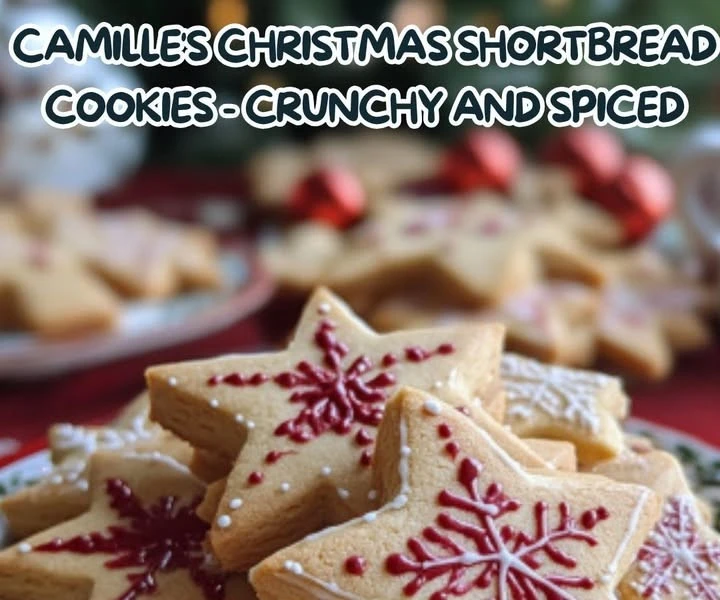 Camille’s Christmas Shortbread Cookies